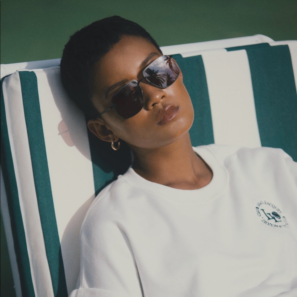 Lello the label Stevie matte black sunglasses